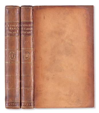 PRÉVOST DEXILES, ANTOINE-FRANÇOIS, Abbé.  Histoire du Chevalier des Grieux, et de Manon Lescaut. 2 vols.  1753